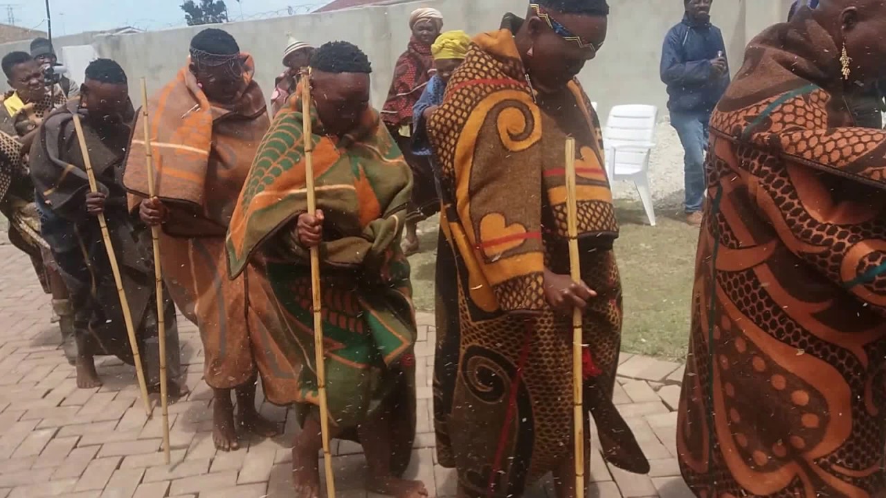 2016 Port Elizabeth Basotho Female Initiation Ceremony - Ditswejane