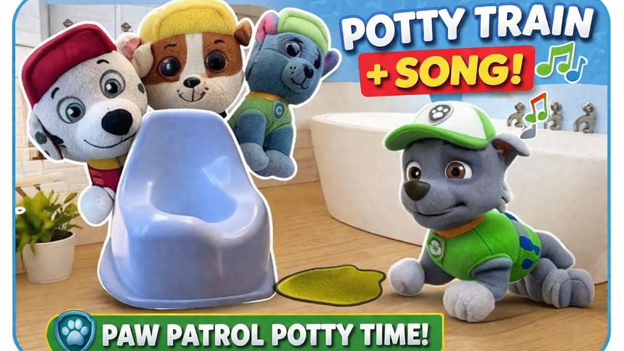 Paw patrol Potty Training and Song NEW