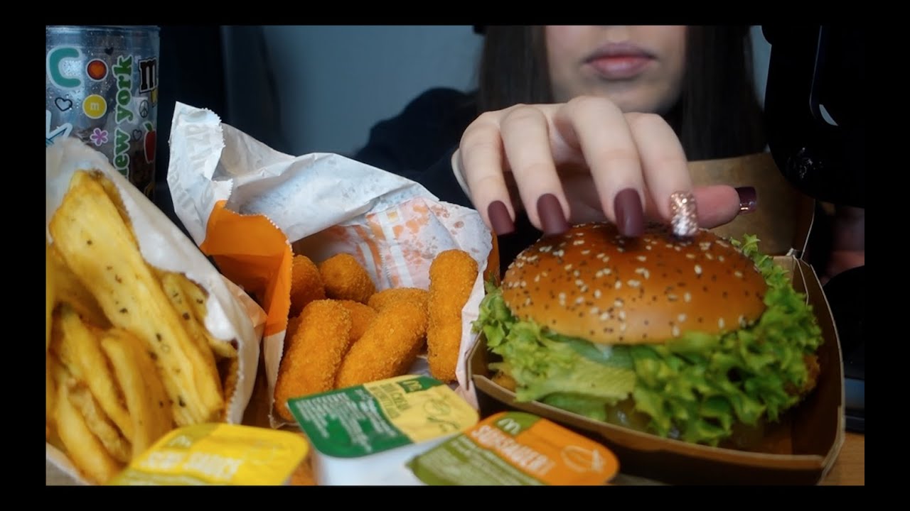 McDonalds New CHICKEN BURGER, FRIED CHEES AND POTATO WEDGES