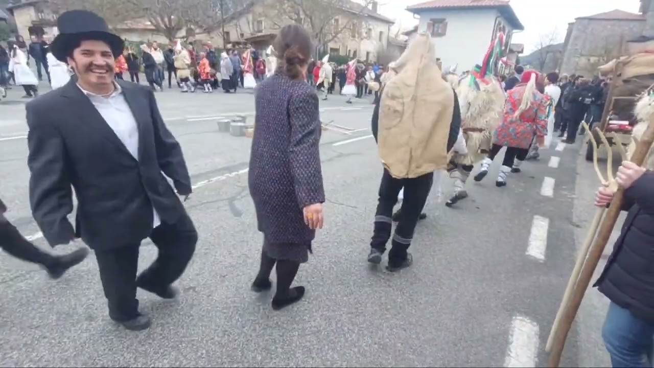 Carnaval  ILEGAN (Hombre de Paja).Ilarduya,Eguino,Andoin(Araba)