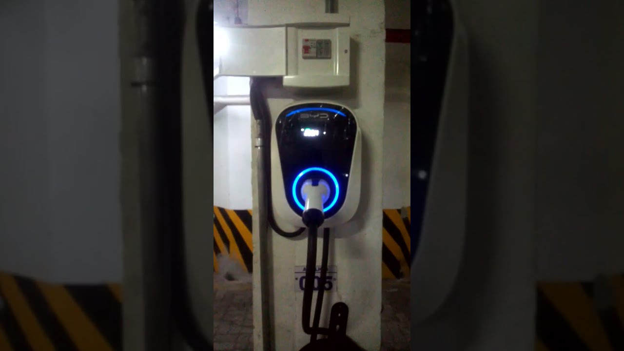 Instalação do carregador Wallbox para o carro elétrico da BYD