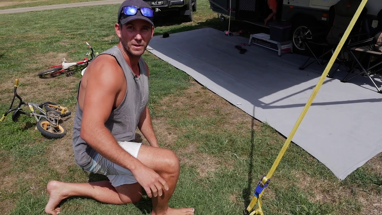 CARAVAN & RV TIPS -  SECURING YOUR AWNING!!