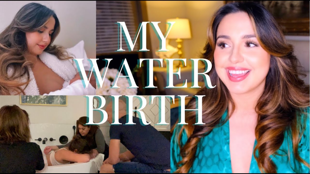 My Natural Birth Story - Unmedicated Water Birth + Q&A