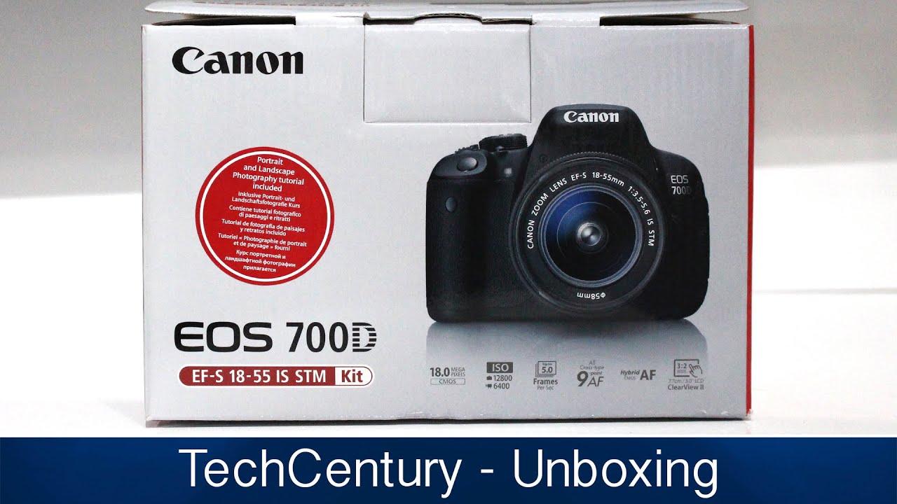 Canon EOS 700D Unboxing (18-55mm STM) Canon Rebel T5i)