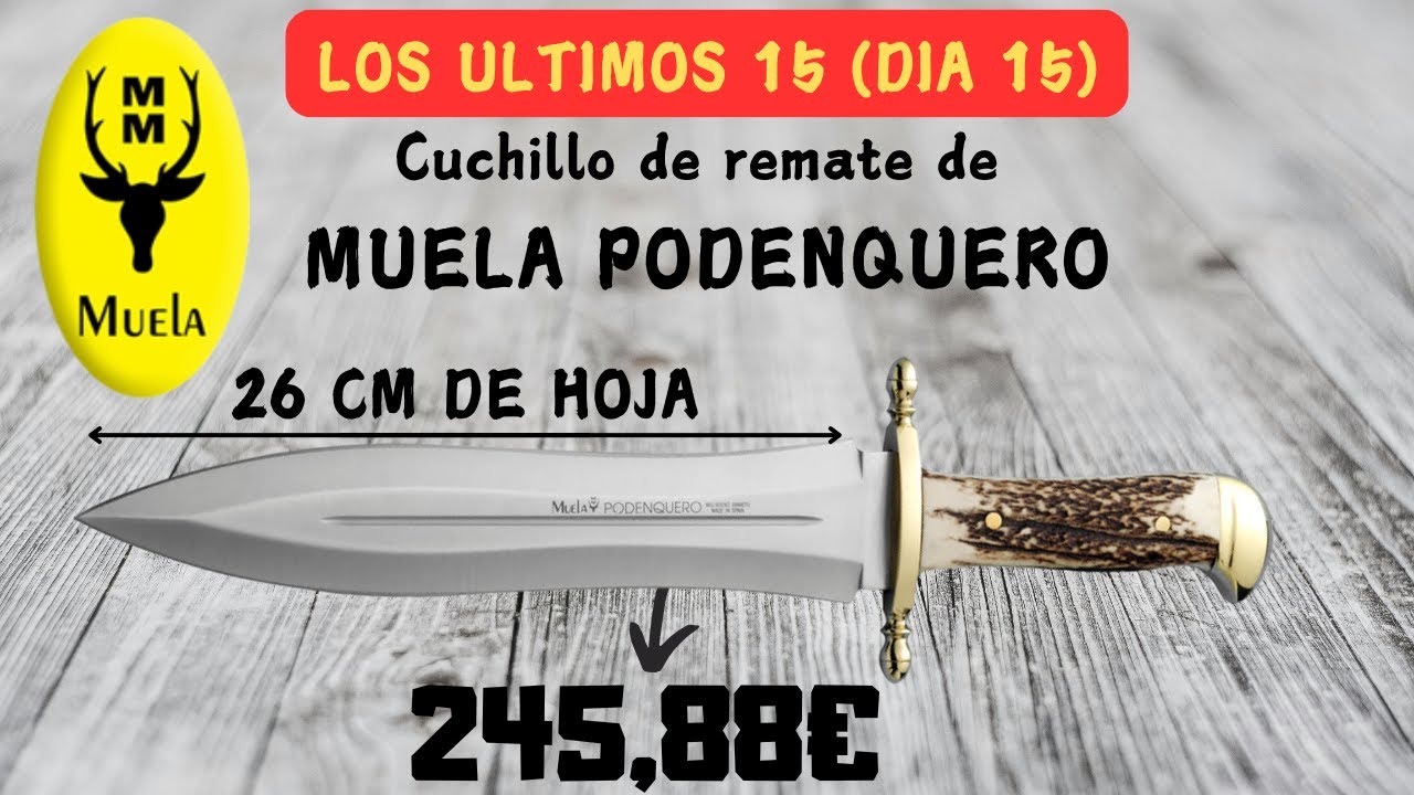 Cuchillo de REMATE de MUELA PODENQUERO Unboxing | 
