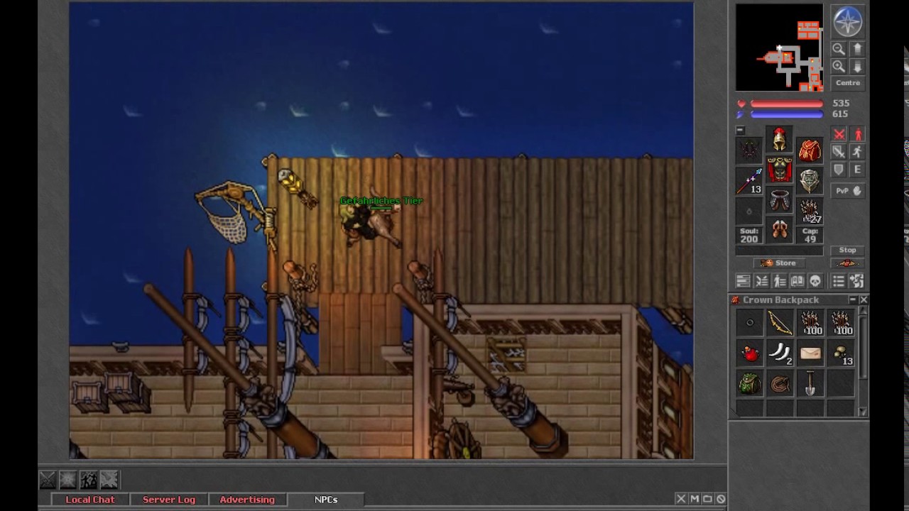 [Tibia] Tarantulas Cave Fácil acesso !!! Premium account #Port hope