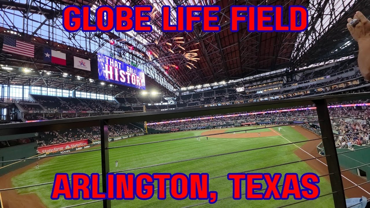 Globe Life Field - 24 Hour Dallas/Arlington Trip September 2025 - Texas Rangers vs Milwaukee Brewers