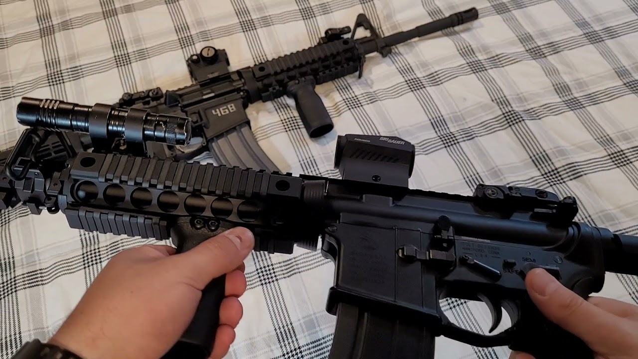 Cybergun S&T Colt Licensed Full Metal M4 Gas Blowback Airsoft Rifle (Update)