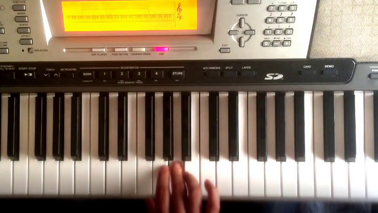 LA MEJOR DIGITACIÓN escala de Do mayor en piano dedos mano derecha e izquierda notas una dos octavas