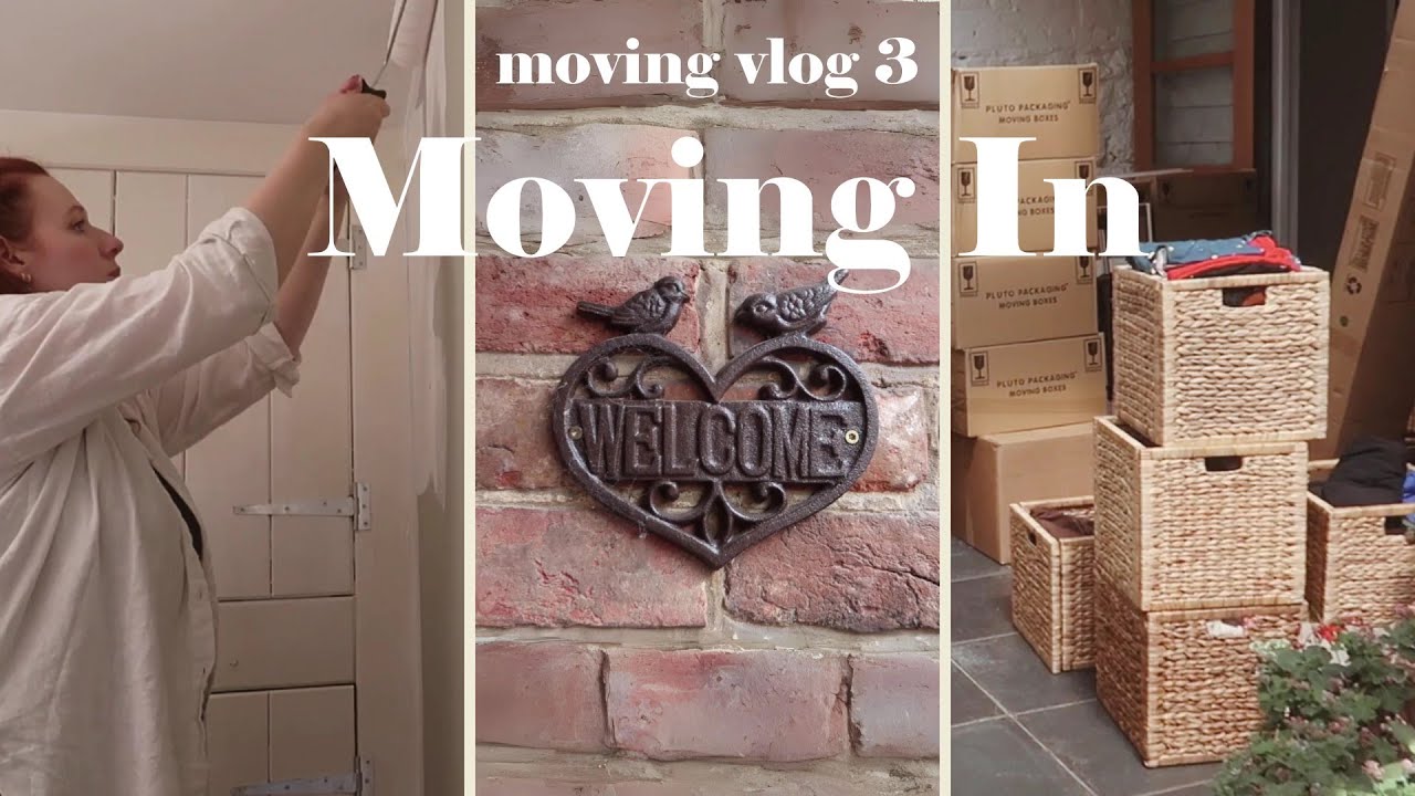 MOVING IN | new house tour, moving day & pets reactions