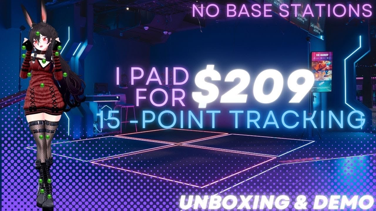 $209 Full Body Tracking w/No Base Stations Needed? Unboxing, First Impressions & Performance Testing