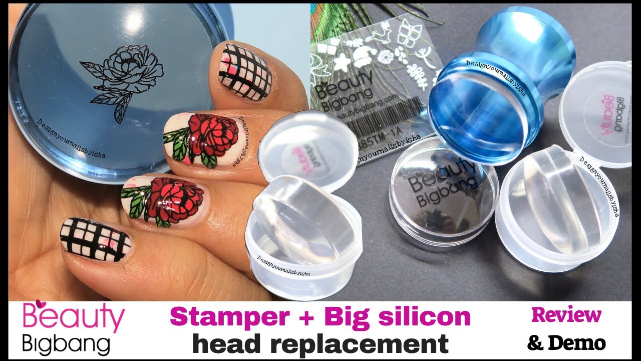 Beauty BigBang | Silicone Stamper with Head Replacement | How to use | DesignYourNailsByIsha