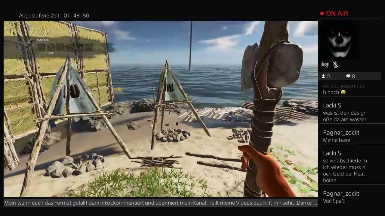 Stranded Deep Ps4 German  Base Ausbau