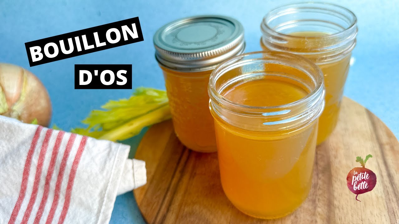 BOUILLON D'OS DE POULET 🦴 Et poulet tout prêt recette INSTANT POT