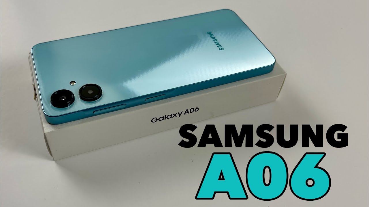 Unboxing SAMSUNG Galaxy A06 - Green