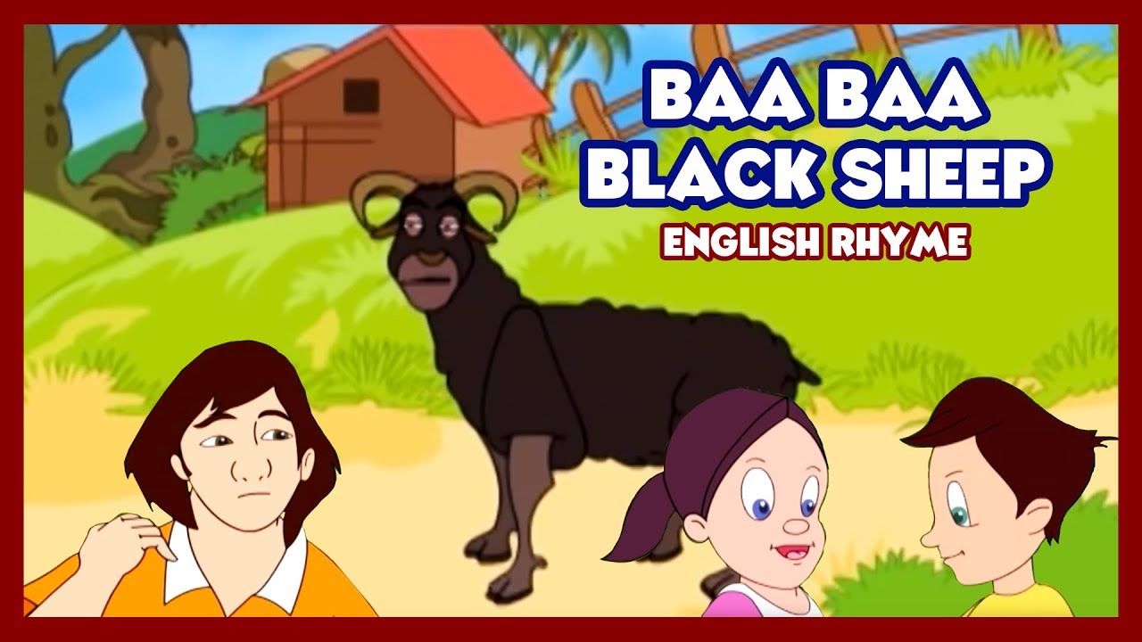 Baba Black Sheep Nursery Rhyme | Rhymes In English | English Rhymes For Children | Kids Songs