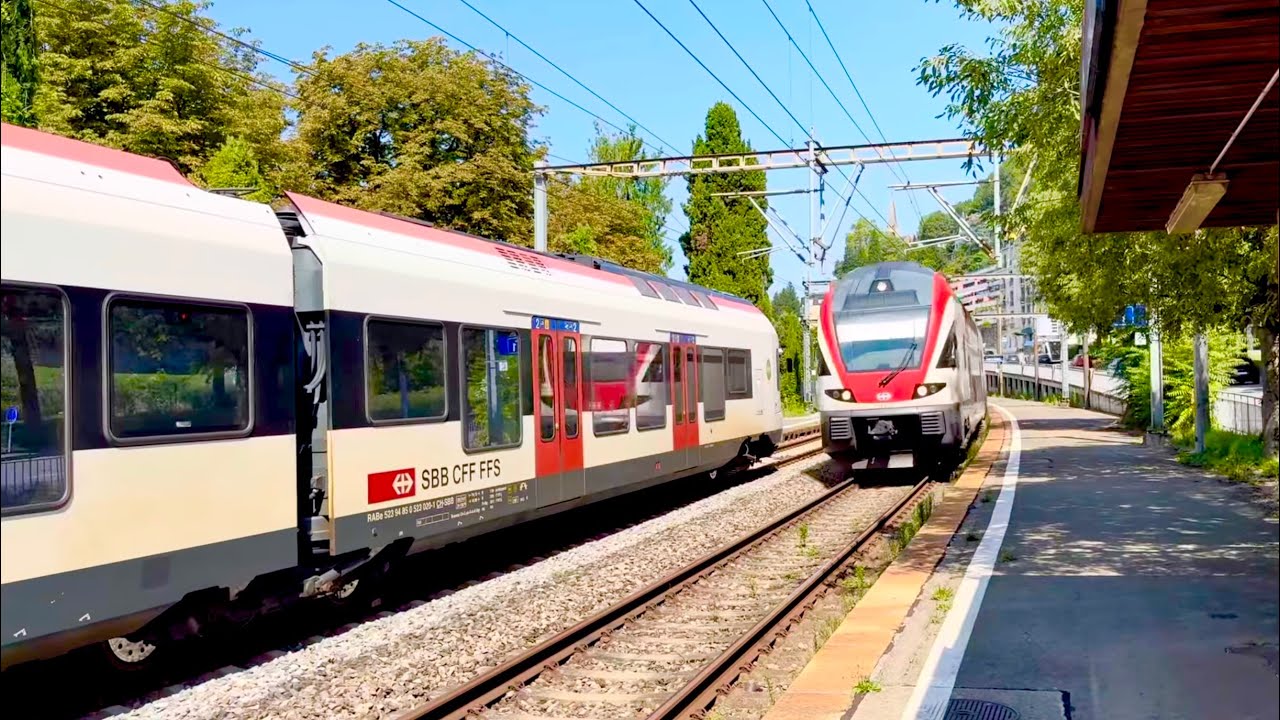 What really happens at Swiss Railway Stations- Hold on to your hat! 🇨🇭