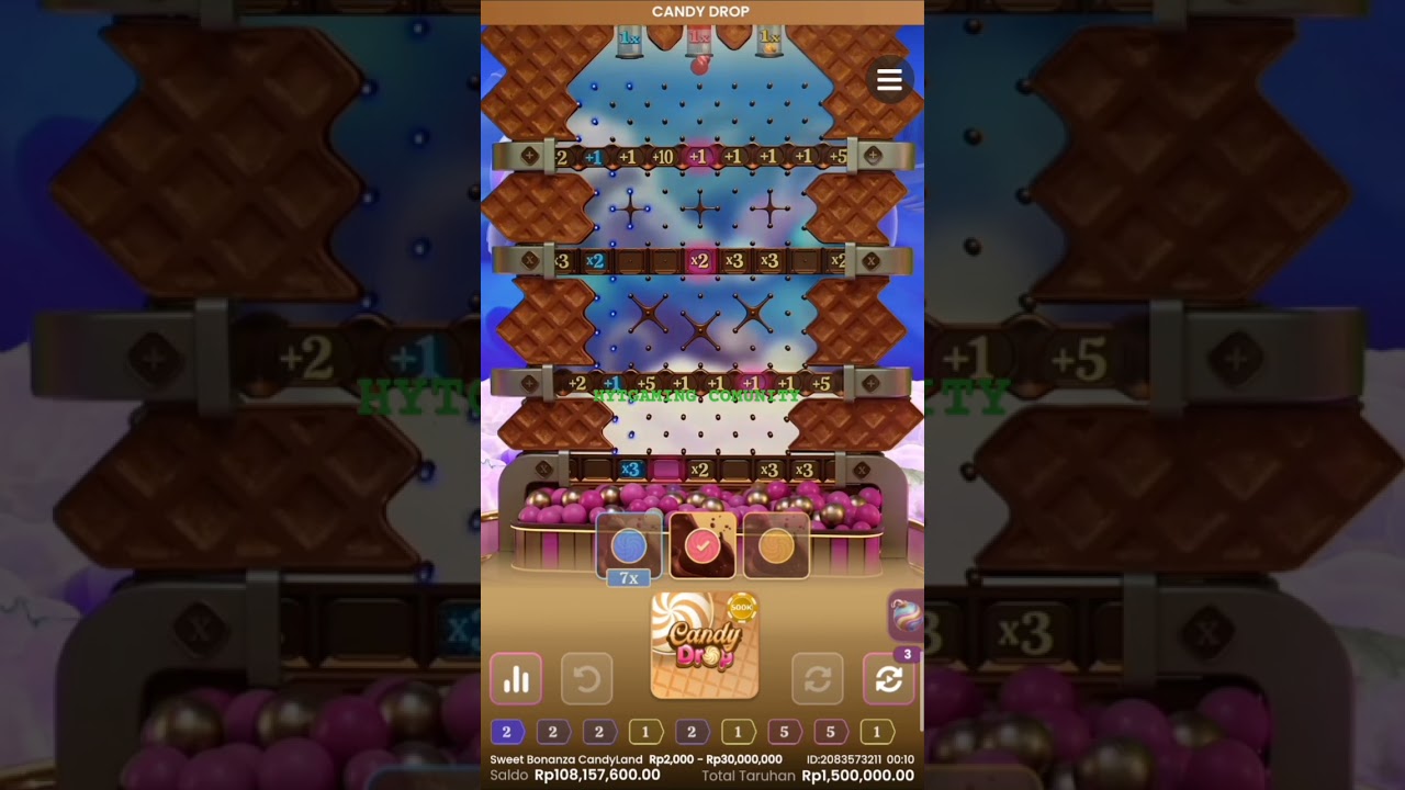 CANDY DROOP 500K | SWEET BONANZA CANDYLAND #live #casino
