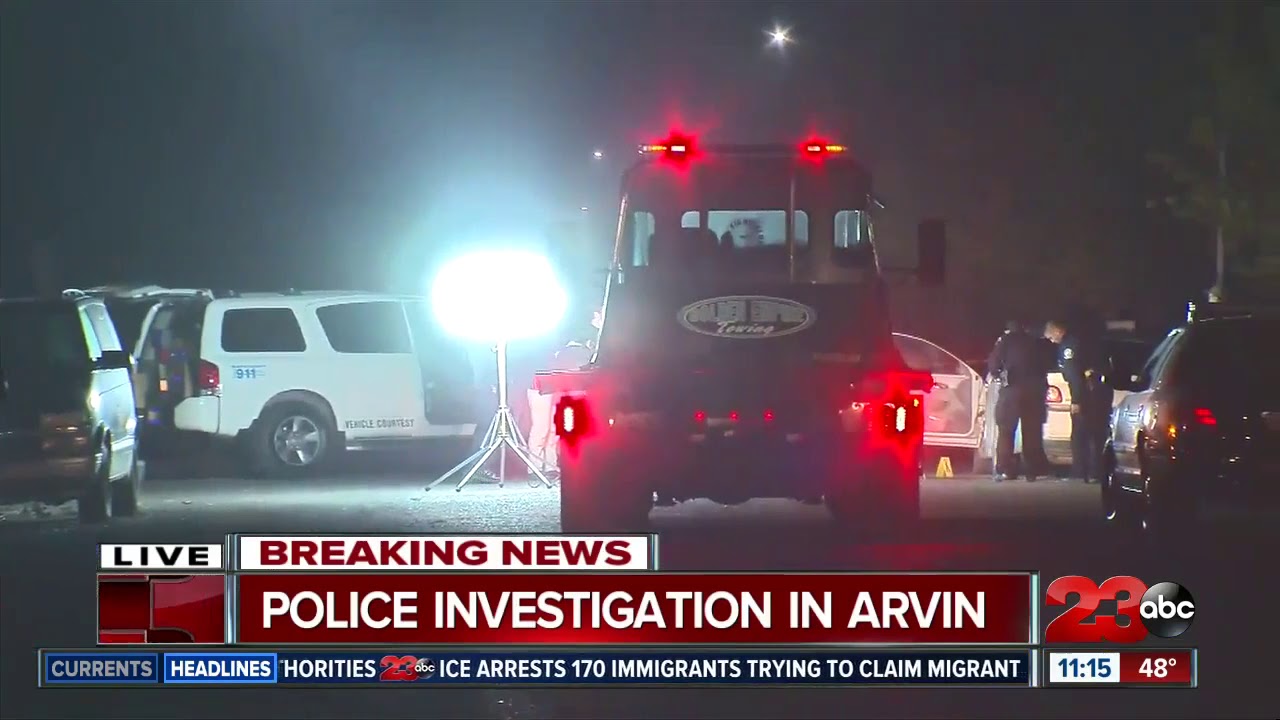 Arvin Police investigating deadly shooting on Langford Avenue
