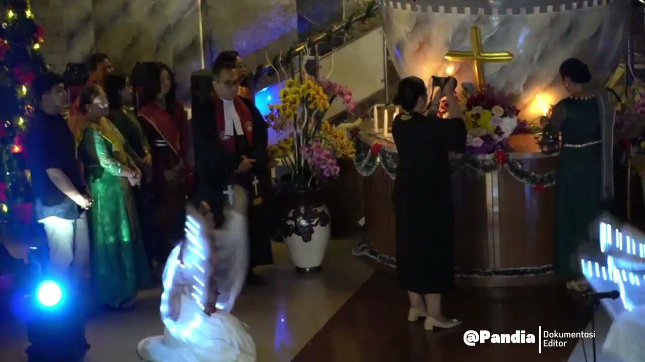 The Candle Lighting : Natal Remaja Pisgha, GBKP Jadimeriah Km. 9 Medan, 20 Desember 2025