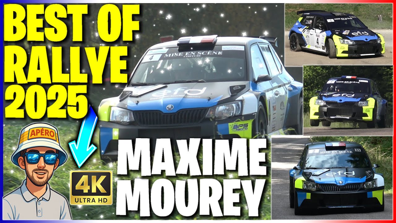 BEST OF RALLYE MAXIME MOUREY 2025 : &Scaron;koda Fabia R5 Rally2 !