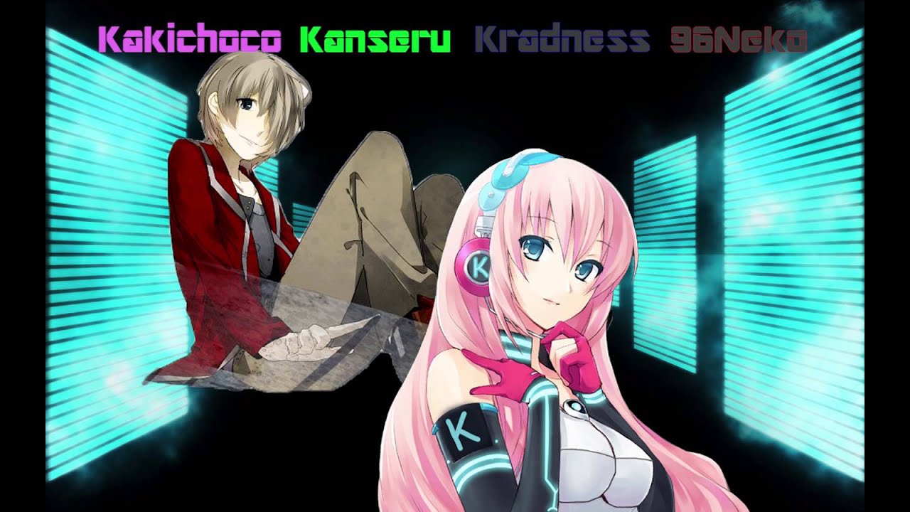 【合唱】 WAVE 【Kradness 96Neko Kanseru Kakichoco】 [Nico Nico Chorus]