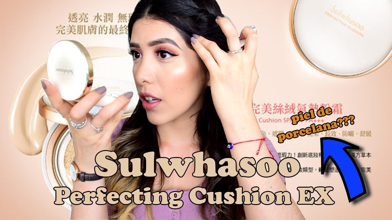 CUSHION COREANA DE ALTA GAMA ♡ Sulwhasoo - Perfecting Cushion EX #KBEAUTY