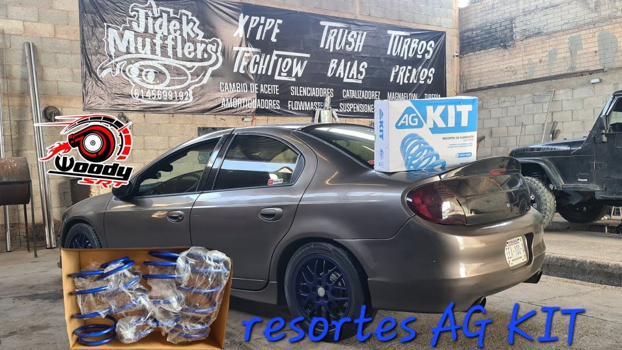 resortes nuevos AG KIT para el neon //salieron un par de problemas//
