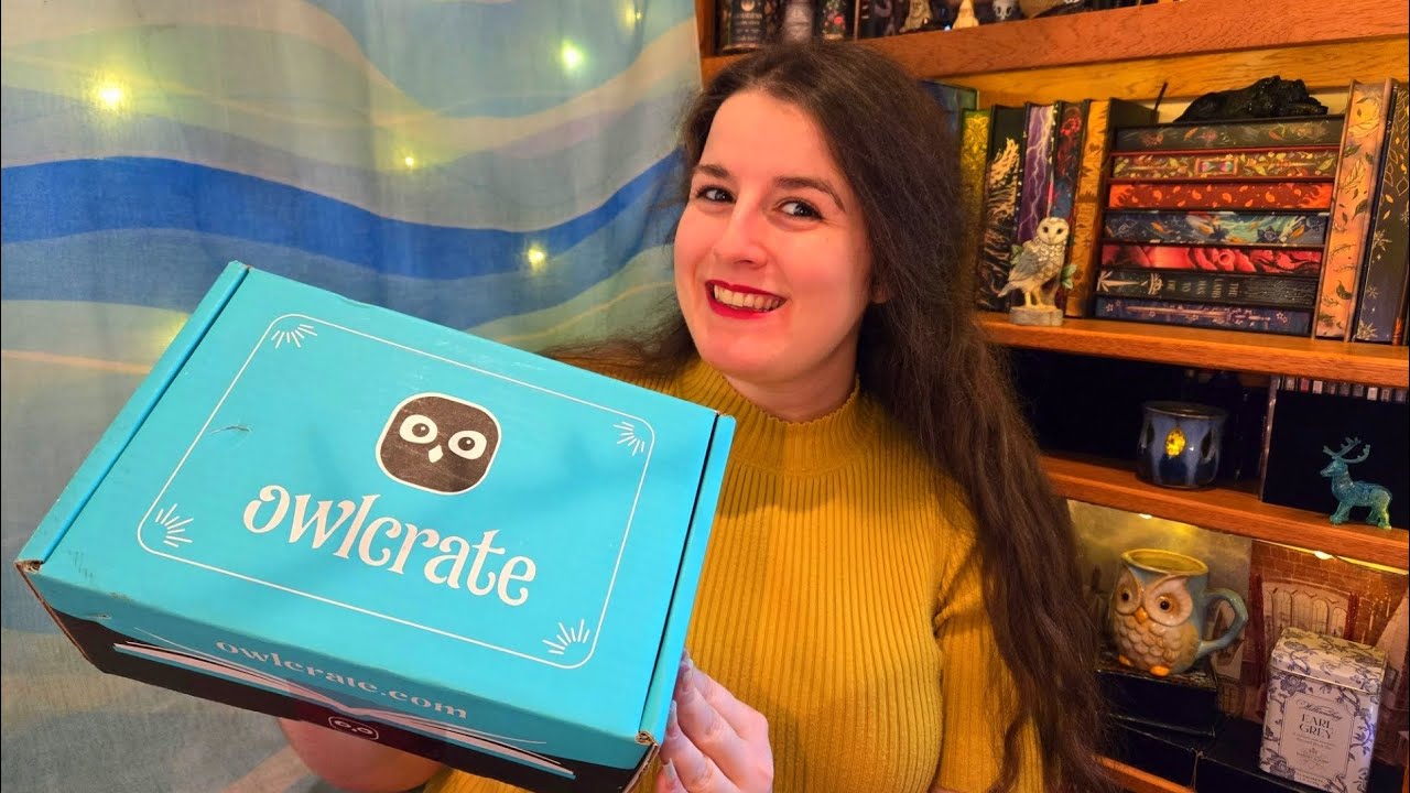 Распаковка Owlcrate, март 2026 г. 📖 Забери это с собой в могилу 🦉