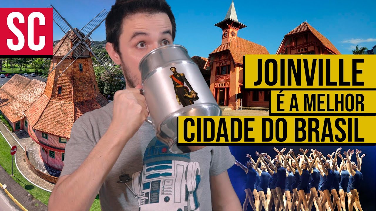 Por que JOINVILLE SC é a MELHOR CIDADE do Brasil? [PORTUGUÊS | INGLÊS]