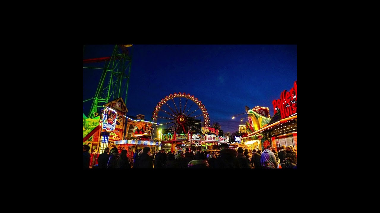 fairground ambience, sound effect