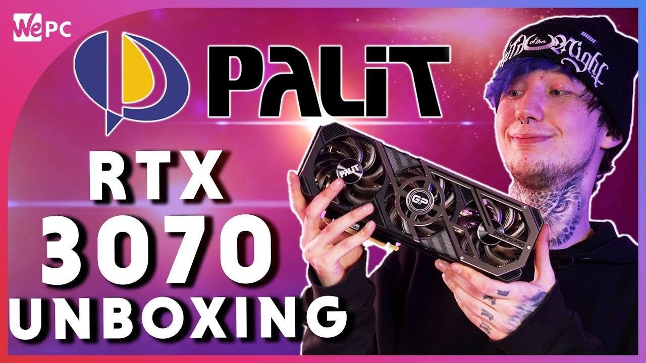 Распаковка Palit RTX 3070 Gaming Pro OC 2021!