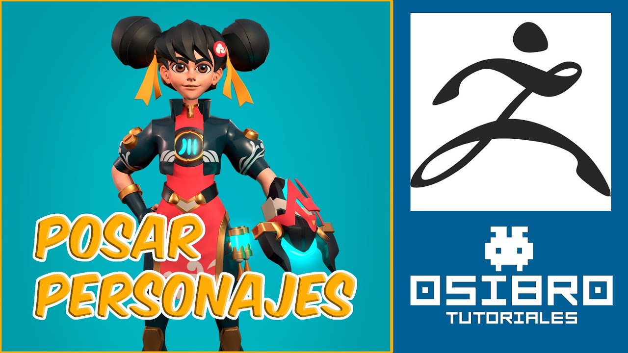 POSAR PERSONAJES EN ZBRUSH 🤸🏻‍♀️ de manera fácil 🕺🏾