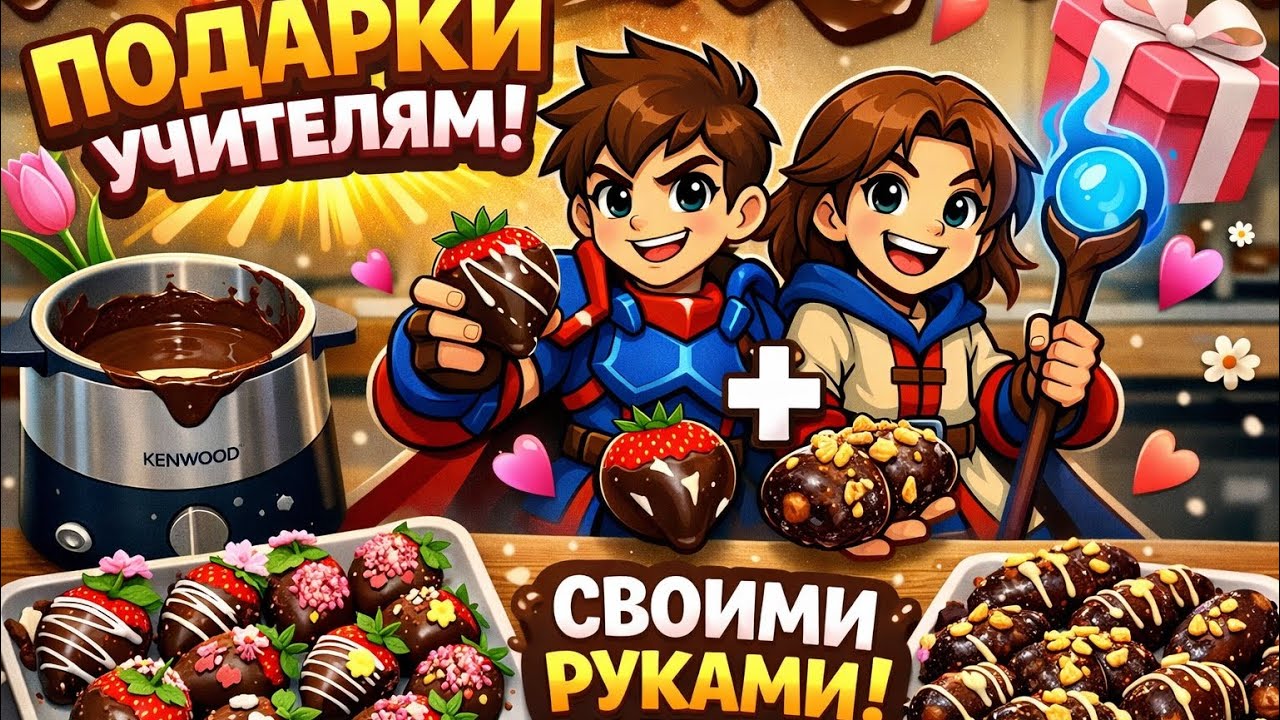 🍓🍫 | Клубника и финики в шоколаде | AiBro TV