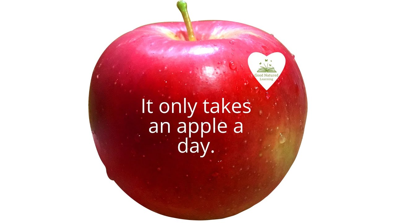 An apple a day....