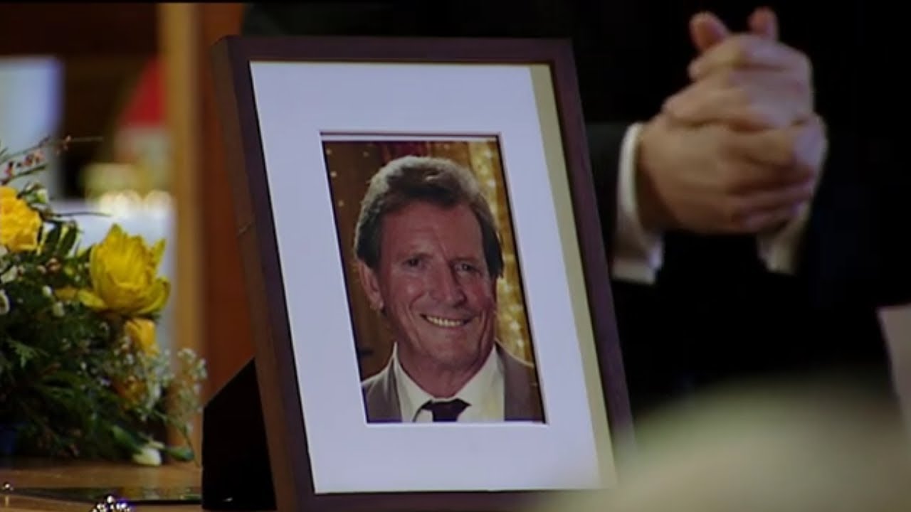 Coronation Street - Mike Baldwin funeral
