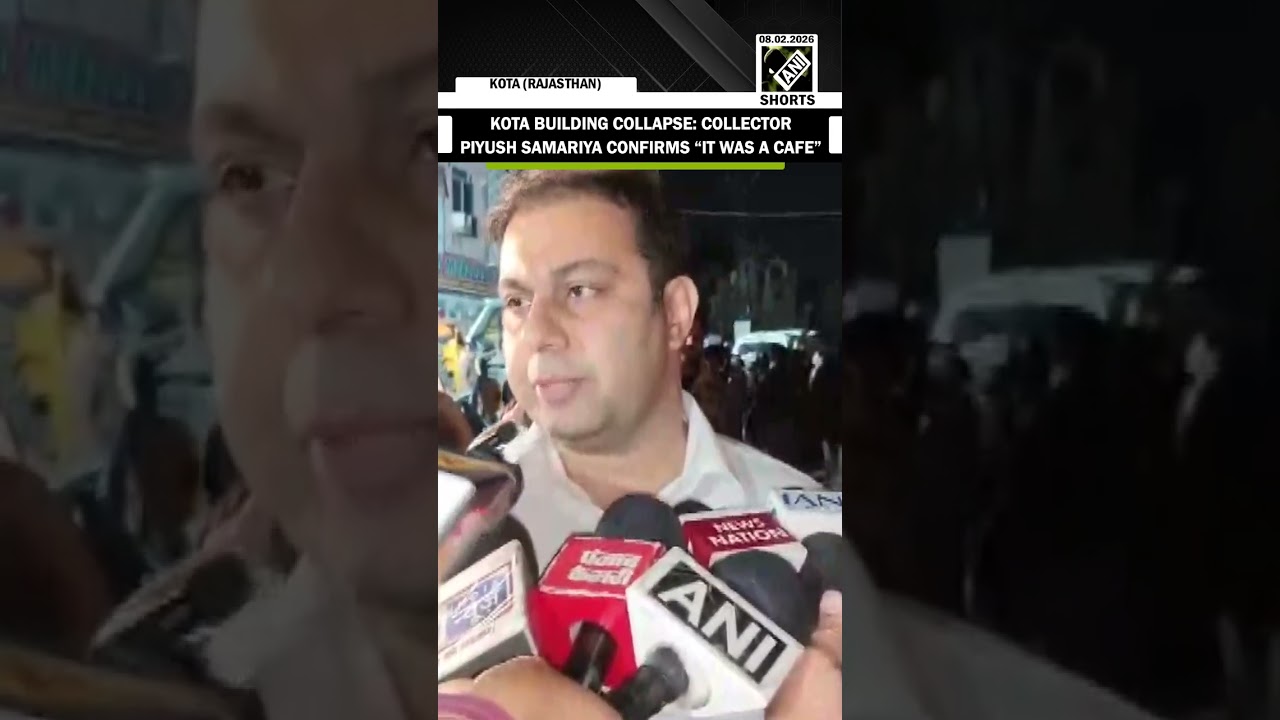 Kota Building Collapse: Collector Piyush Samariya confirms &ldquo;it was a cafe food outlet&rdquo;