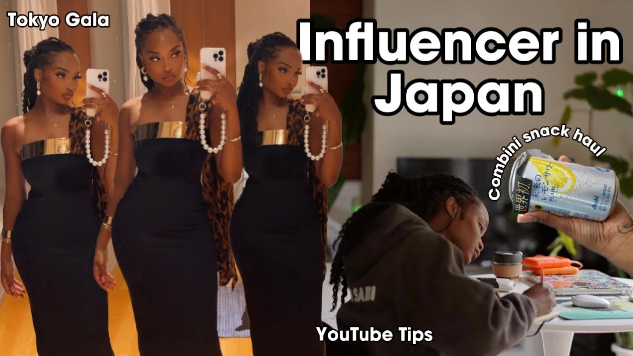 ⛩️ Life of an influencer Living in Japan | Social media Tips, Juneteenth GALA