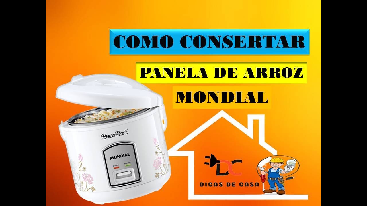 Como consertar Panela Elétrica p/ arroz Mondial (resolva de forma rápida e fácil).