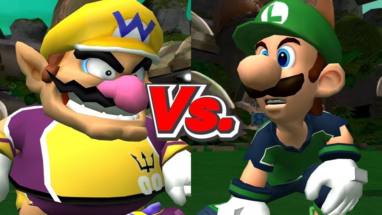 Super Mario Strikers - Wario/Hammer Bros Vs. Luigi/Toad