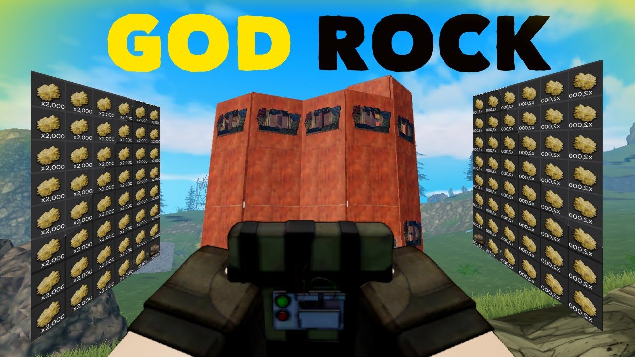 I built an Unraidable GOD ROCK base (Fallen v5)