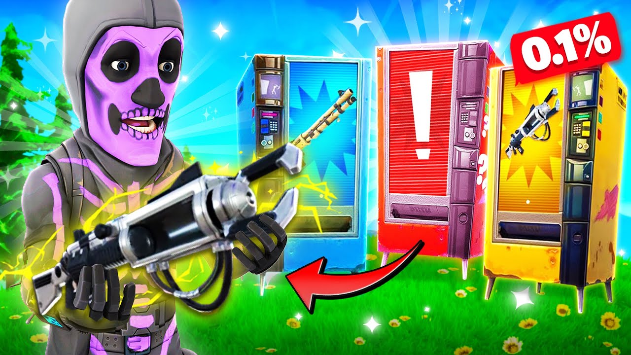 TYLKO VENDING MACHINE w Fortnite! (za TRUDNE!)