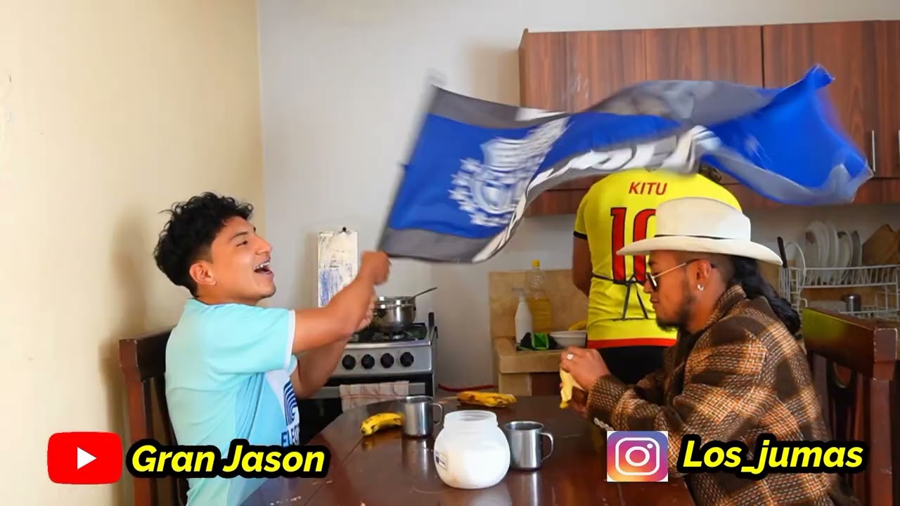 cuando te molestan por tu equipo 😆😆 somos Los Jumas....