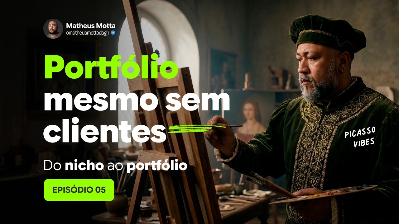 Portfólio de designer iniciante: passo a passo do zero
