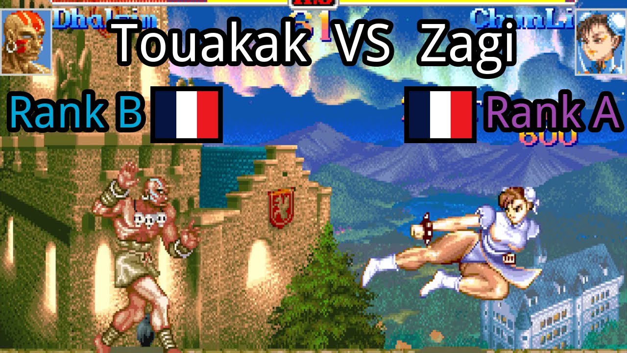 Super Street Fighter II X: Grand Master Challenge: Touakak (FR, Rank B)  vs Zagi (FR, Rank A)