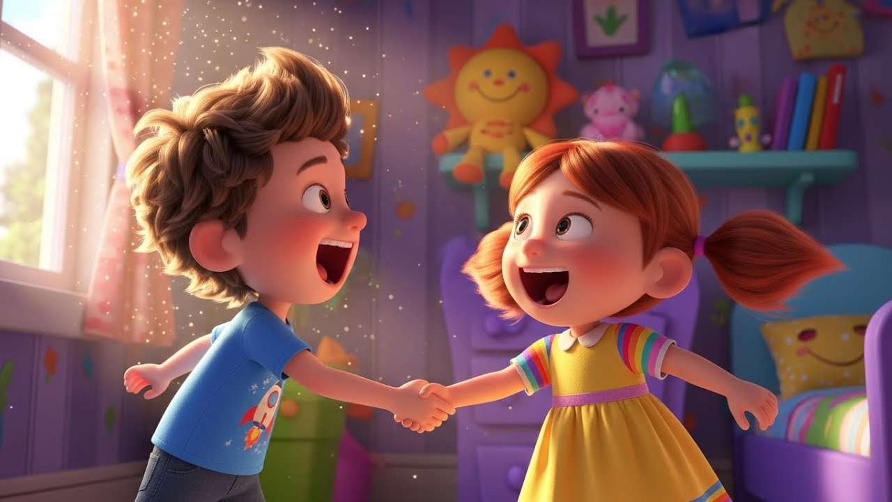 Good Morning Song 🌞🎶 | Smile & Sing, Happy Kids Song & Nursery Rhymes!