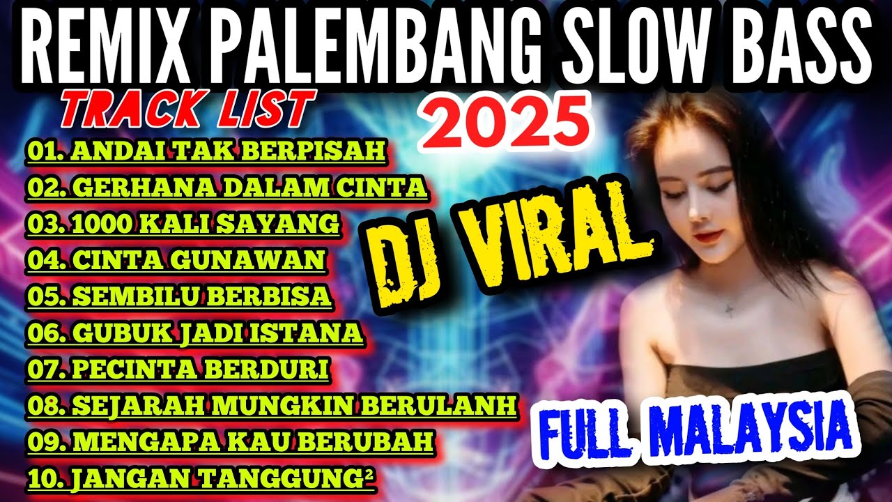 LAGU SANTAI ANDAI TAK BERPISAH | GERHANA DALAM CINTA REMIX ORGEN PALEMBANG SLOW BASS VIRAL NONSTOP