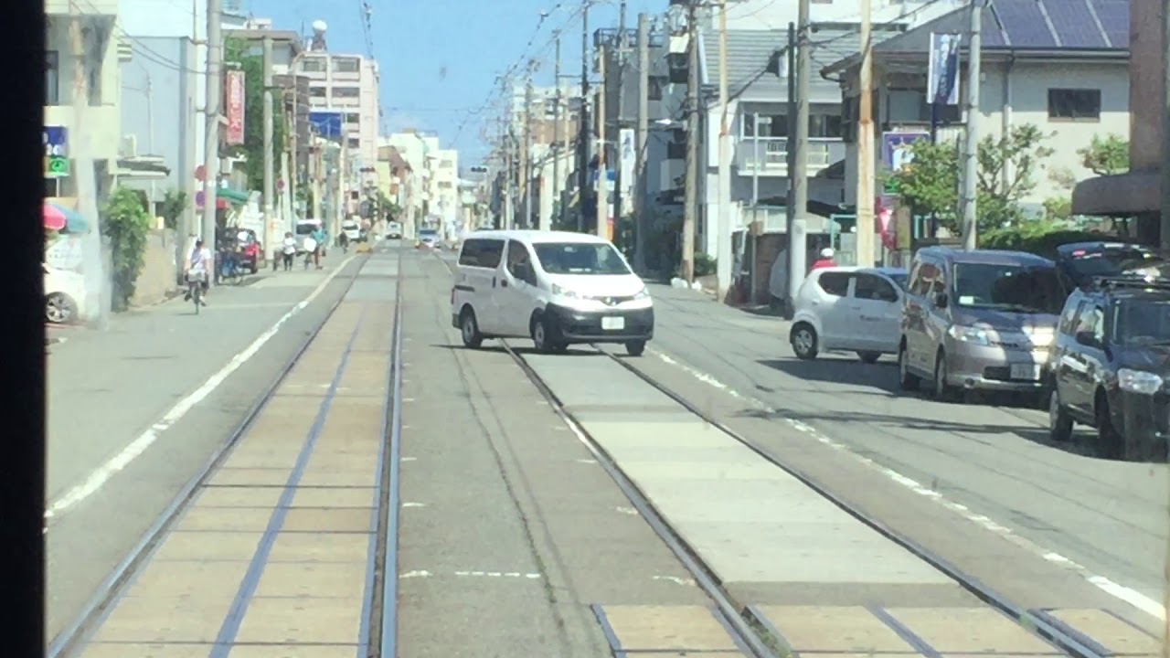 前面展望動画 阪堺線 あびこ道→天王寺駅前