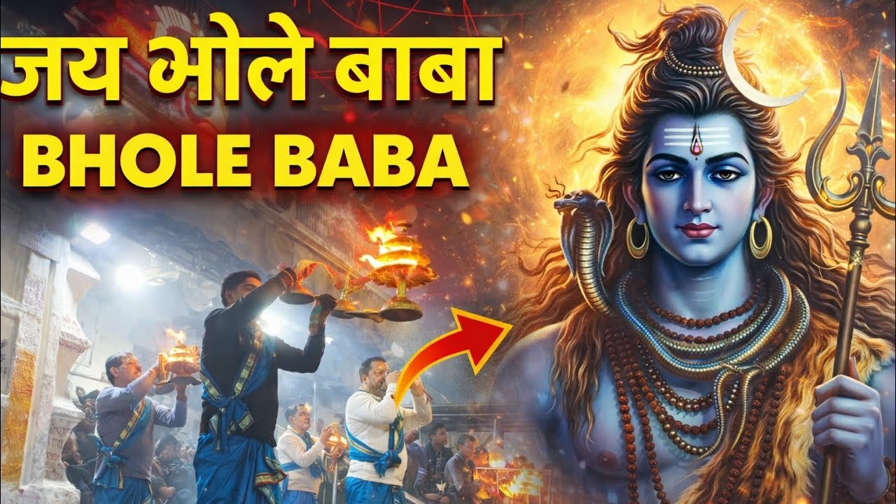 भोलेनाथ की आरती । Bholenath ki aarti.......#mylocation11.....@vikash_jaiswal_11 