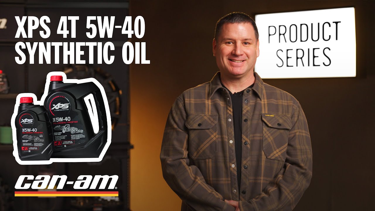Product Series: XPS 4T 5W-40 Synthetic Oil | Can-Am